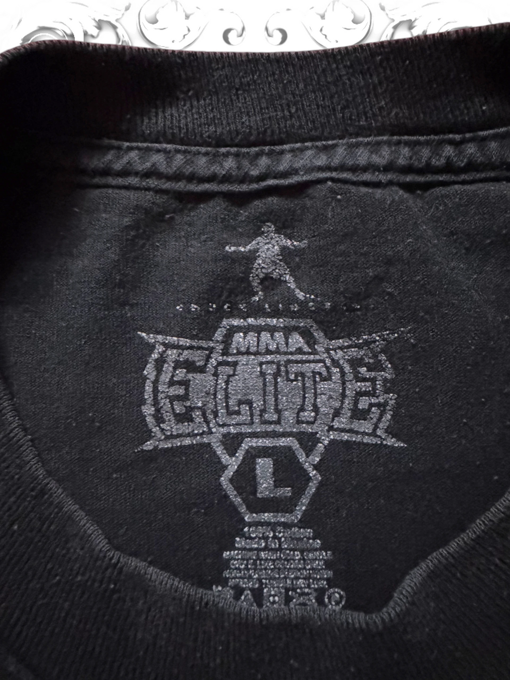MMA Elite Black Grunge T-Shirt