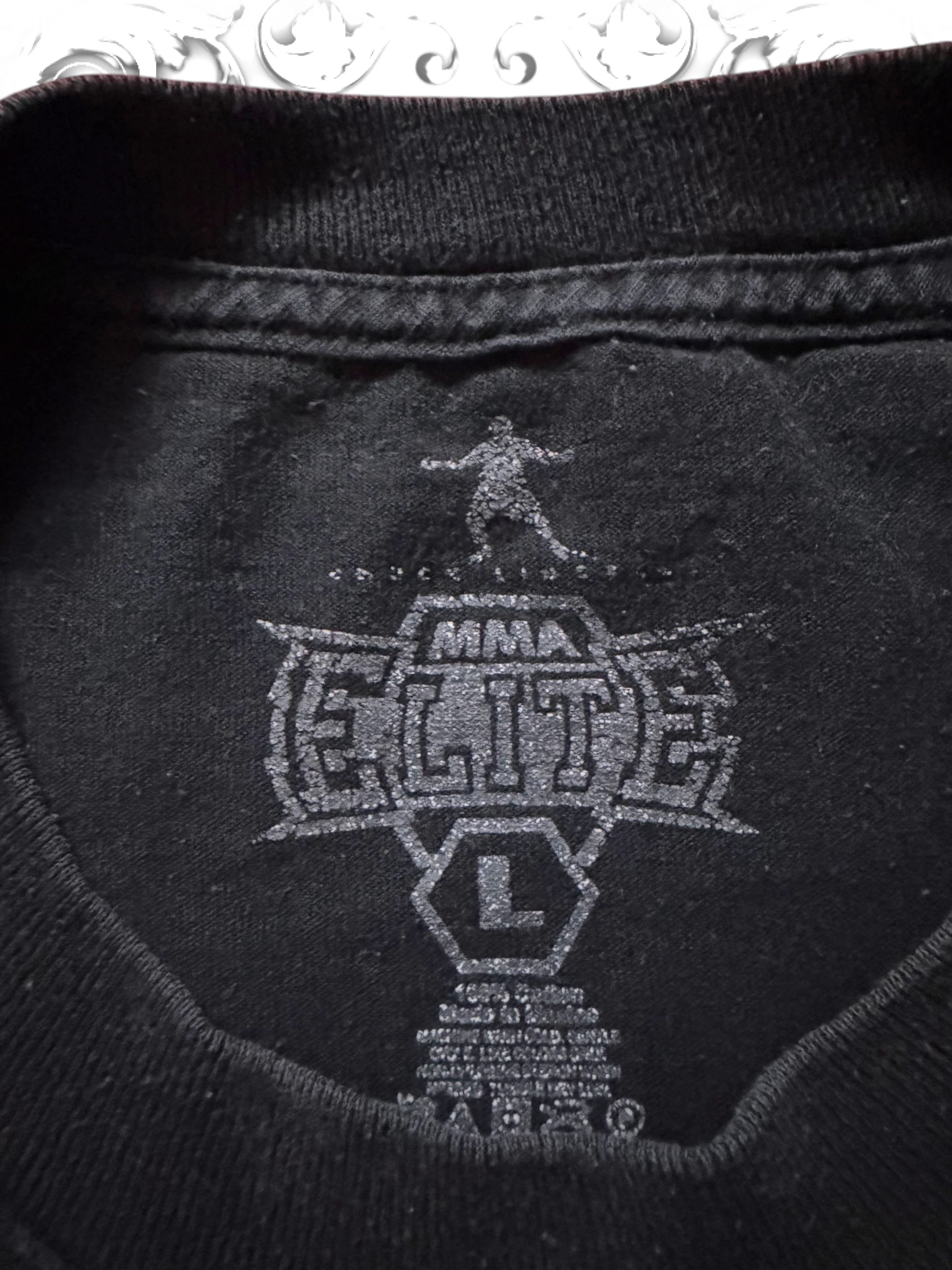 MMA Elite Black Grunge T-Shirt