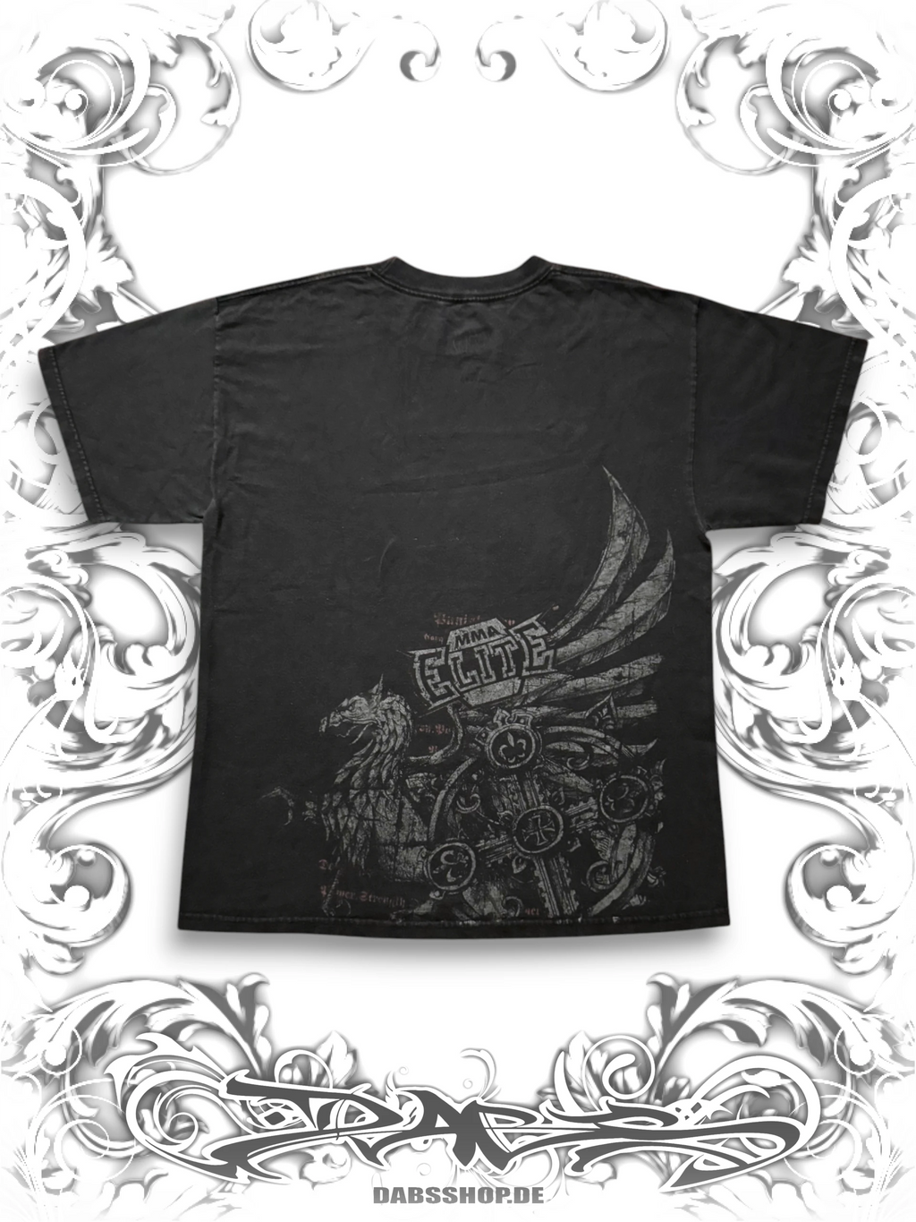MMA Elite Black Grunge T-Shirt