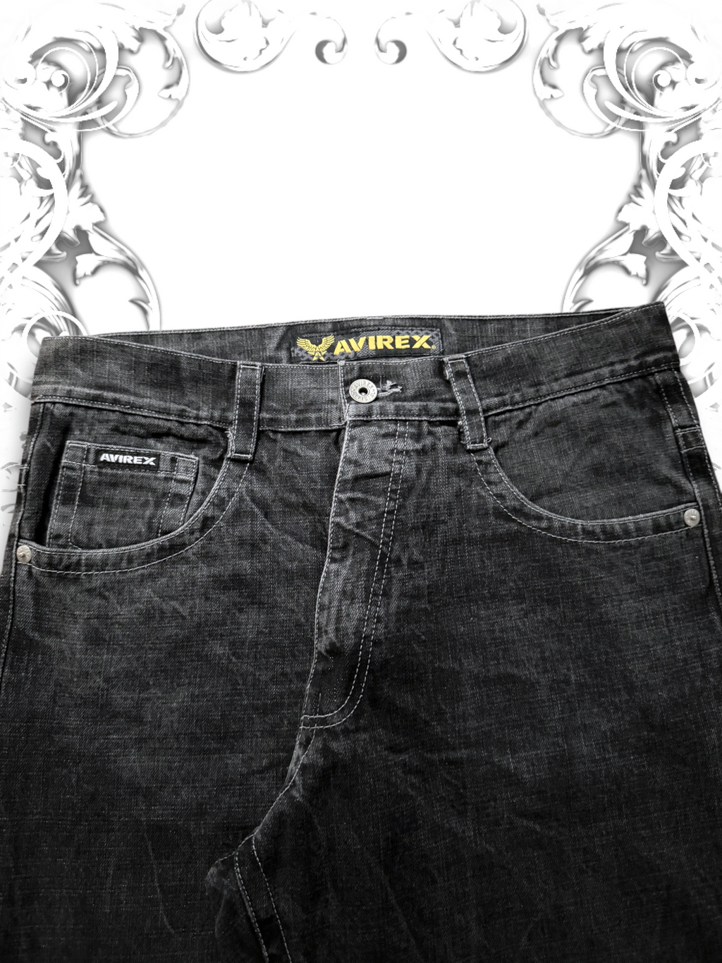 Avirex 2000s Basic Baggy Pants