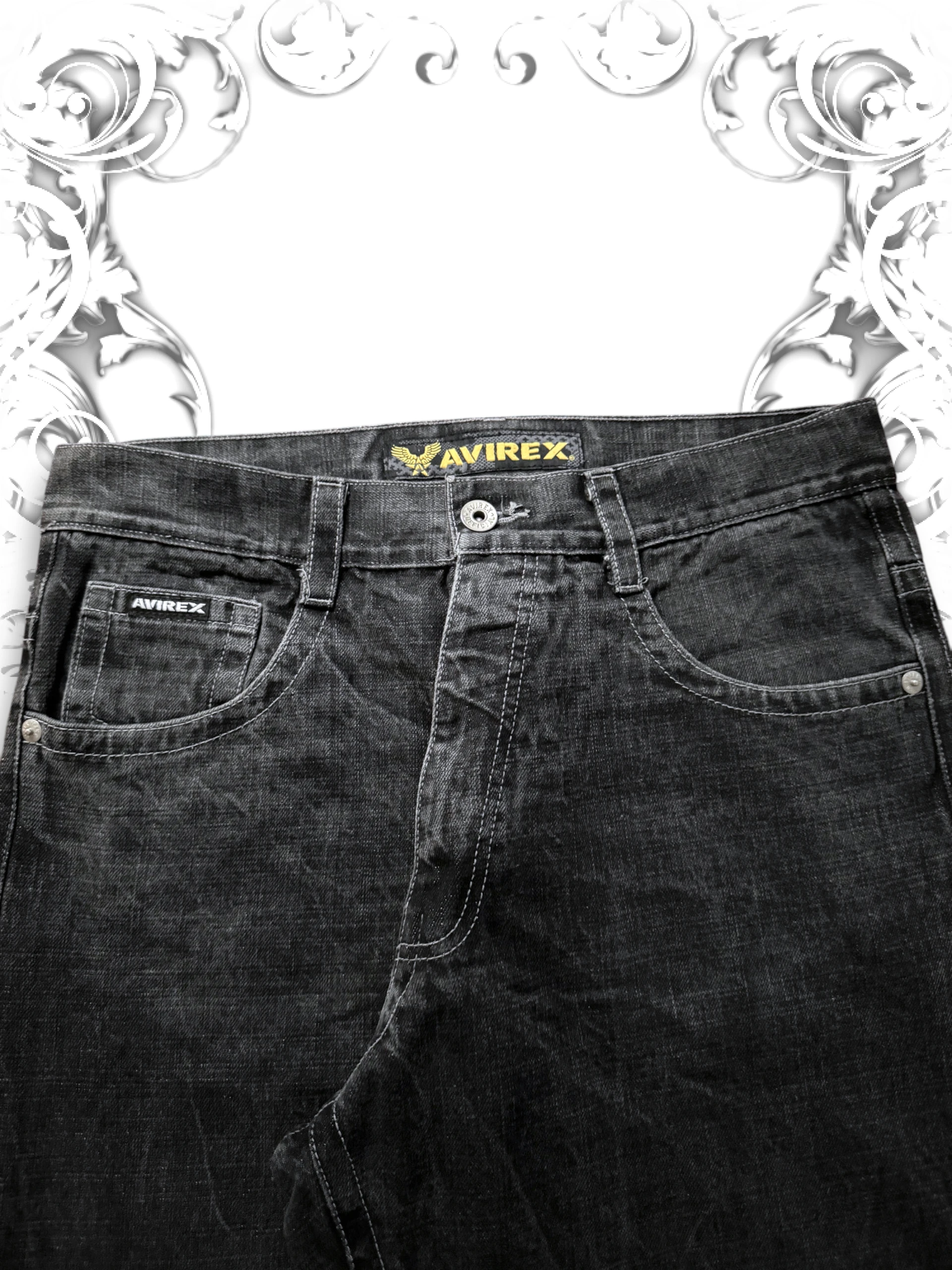 Avirex 2000s Basic Baggy Pants
