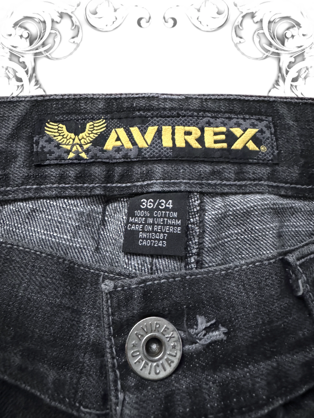 Avirex 2000s Basic Baggy Pants