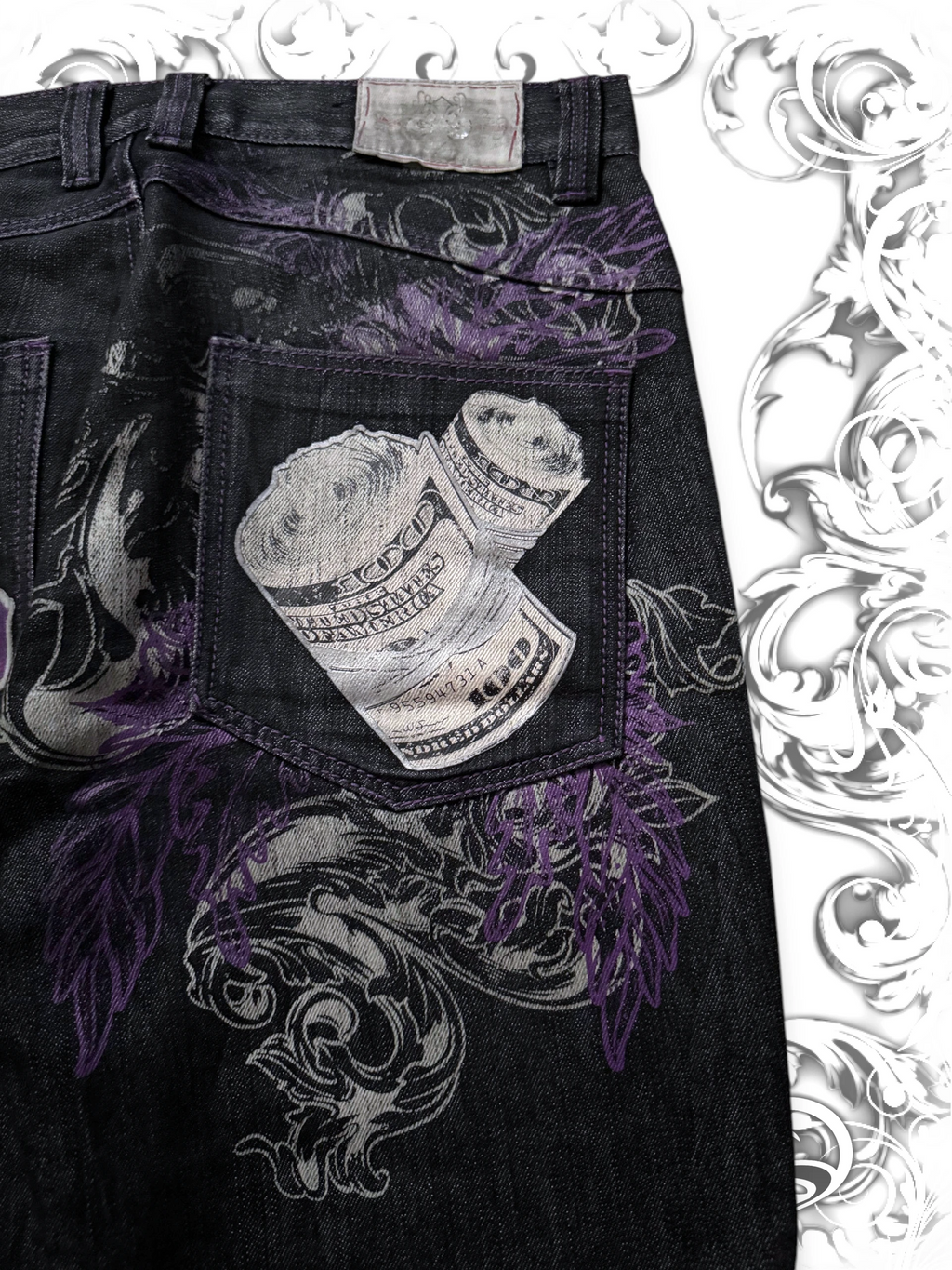 Kayden K. "M.O.B" 2000s Hip Hop Baggy Pants