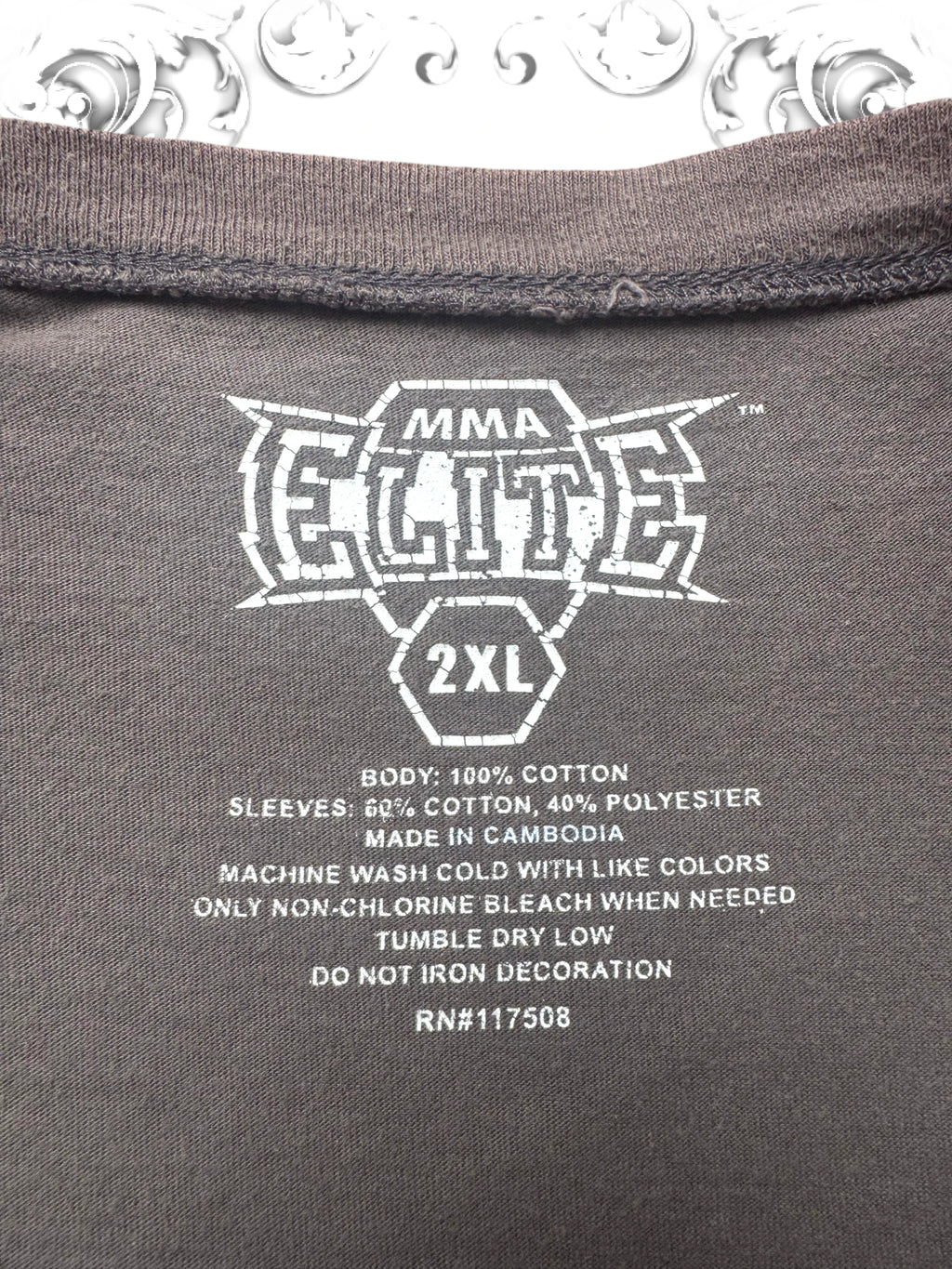 MMA Elite Warrior Vintage Layered Longsleeve
