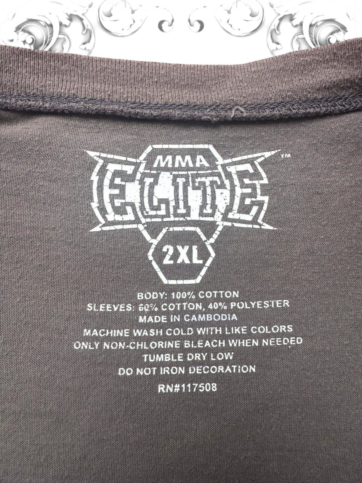 MMA Elite Warrior Vintage Layered Longsleeve