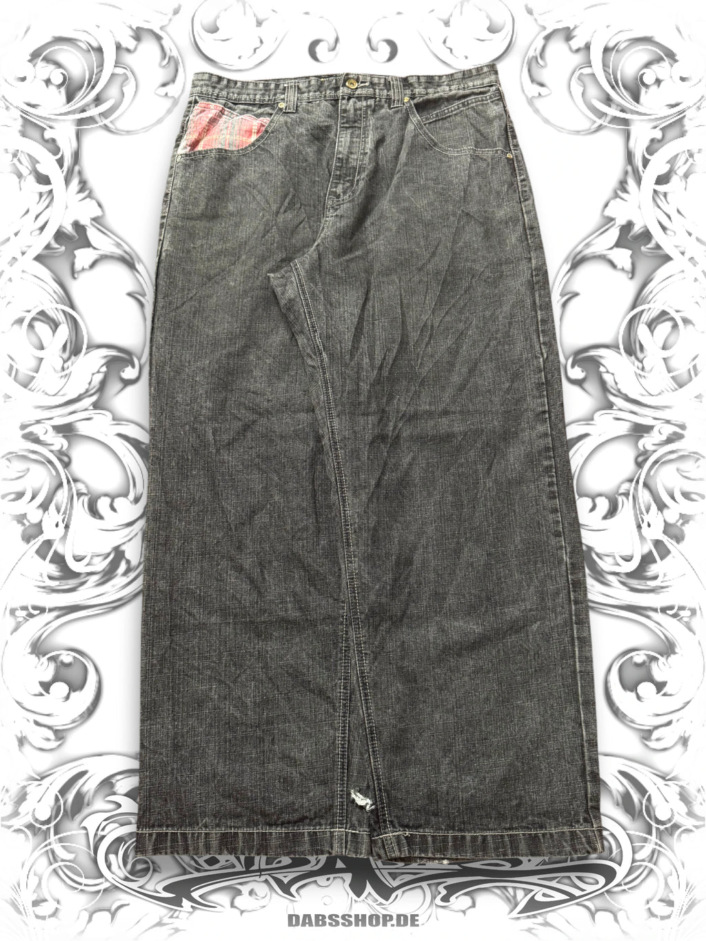 Southpole Plaids Premium Vintage Baggy Jeans