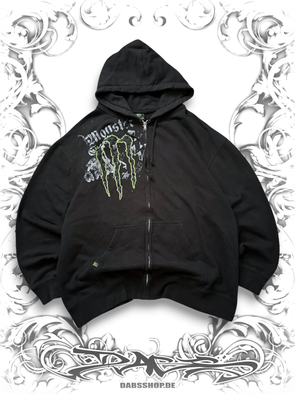 Monster Energy 2000s Zip Hoodie
