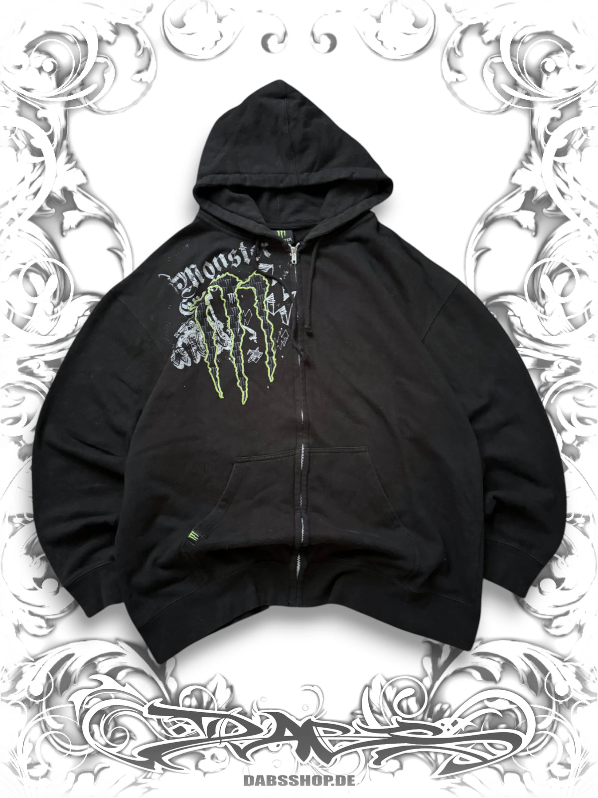 Monster Energy 2000s Zip Hoodie
