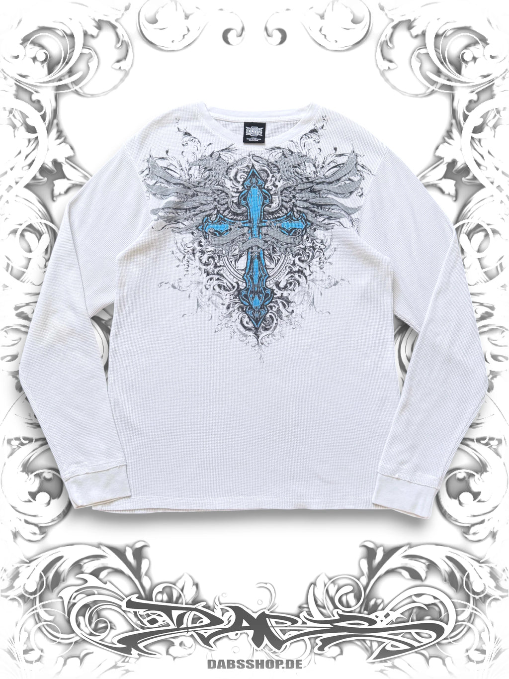 MMA Elite embellished Cross y2k Longsleeve