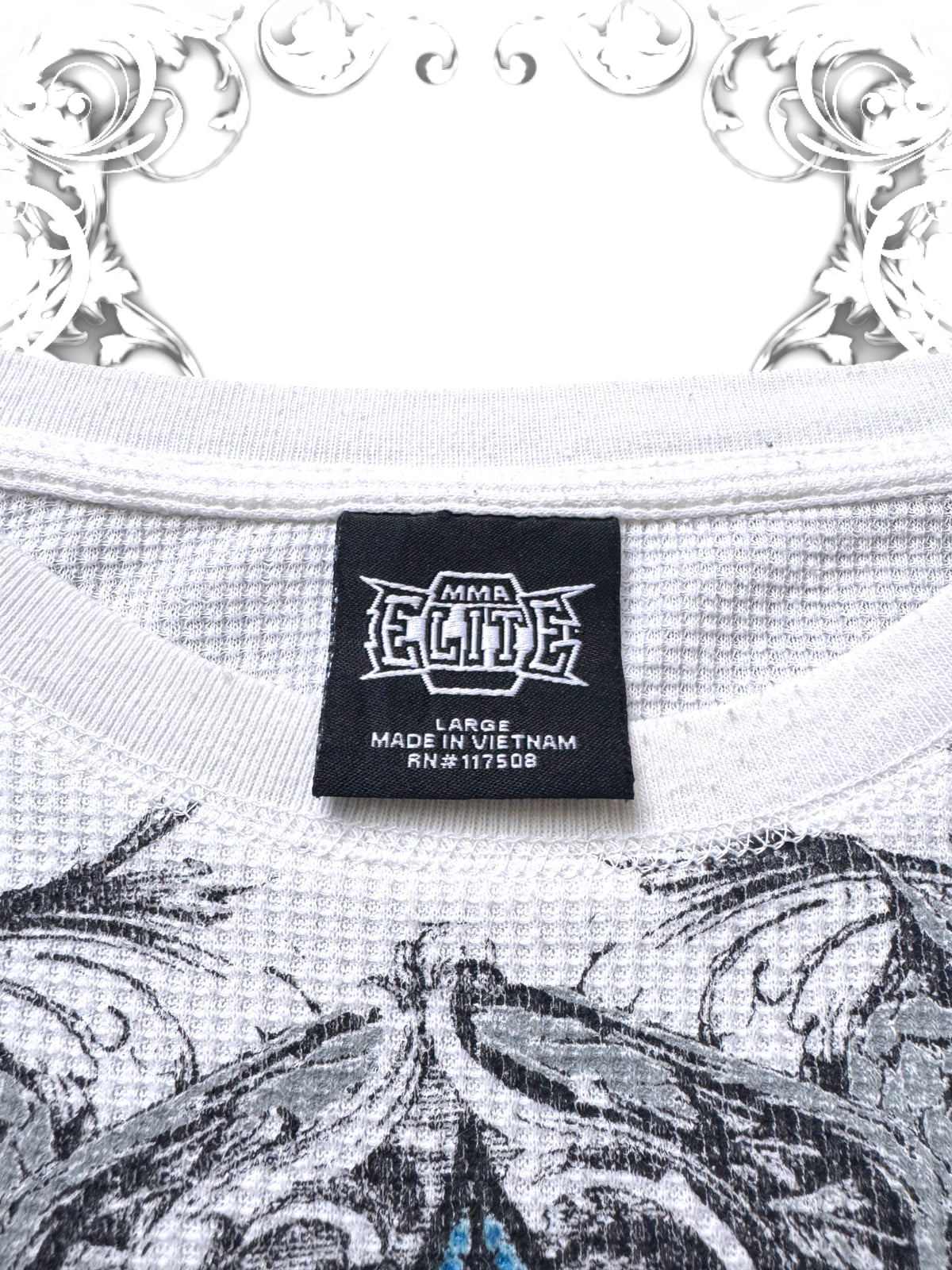 MMA Elite embellished Cross y2k Longsleeve