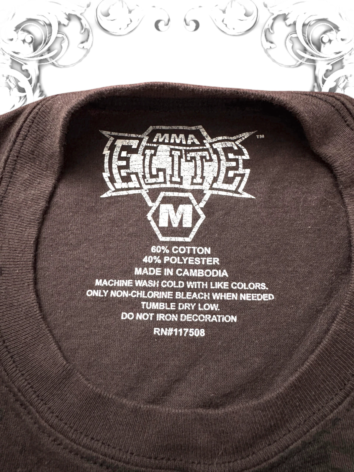 MMA Elite Grunge Skulls Layered Longsleeve