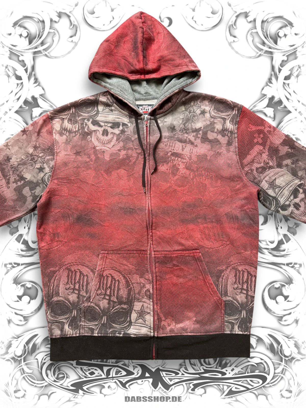 MMA Elite Warfare Skulls Zip Hoodie