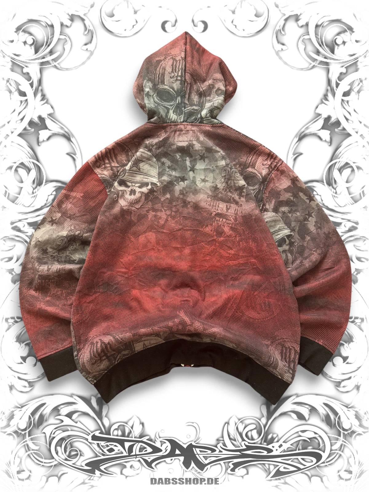 MMA Elite Warfare Skulls Zip Hoodie