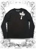 Affliction Winged Skull "Live Fast" 2000s Longsleeve
