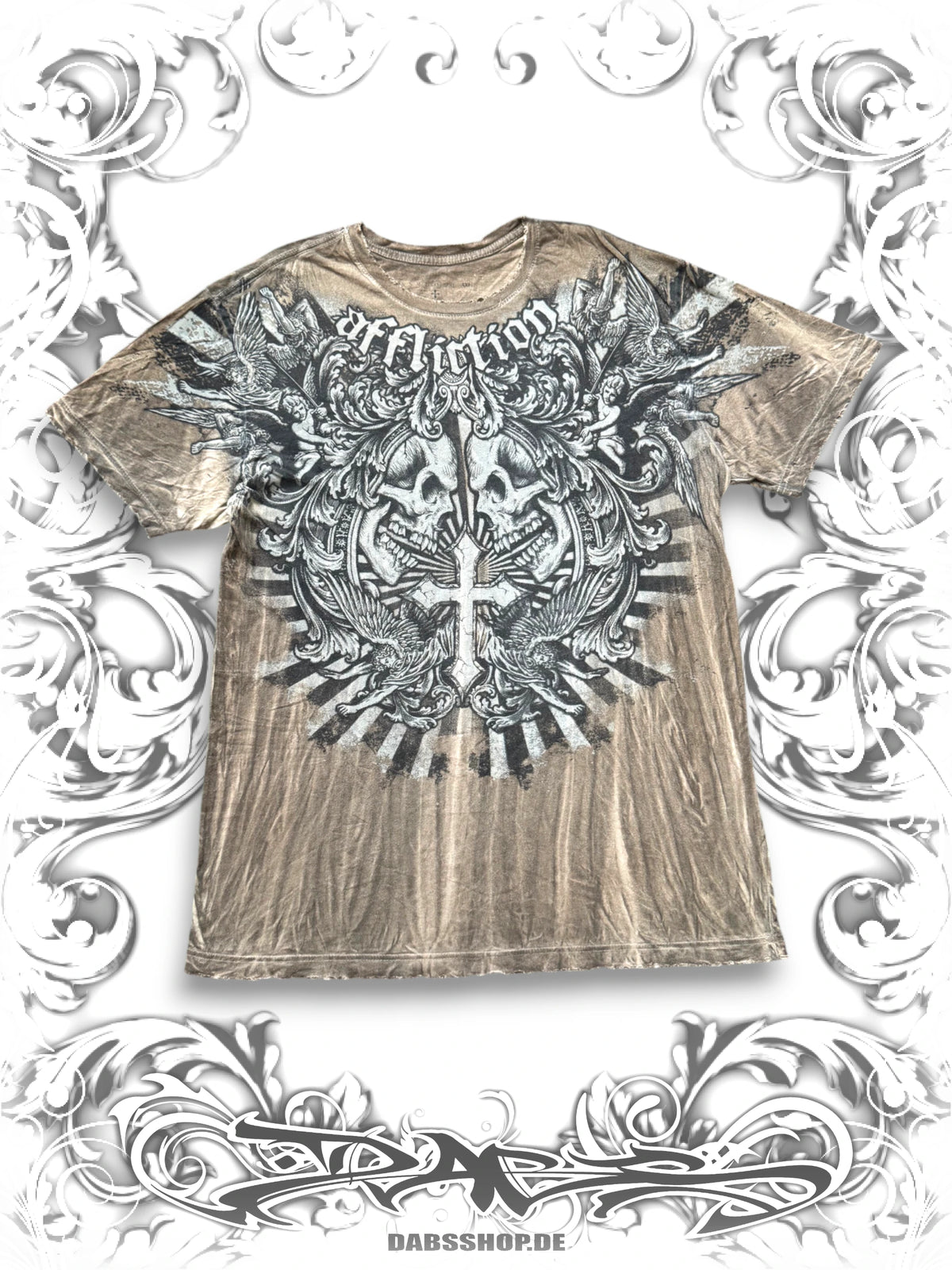 Affliction Grunge Washed 2000s T-Shirt