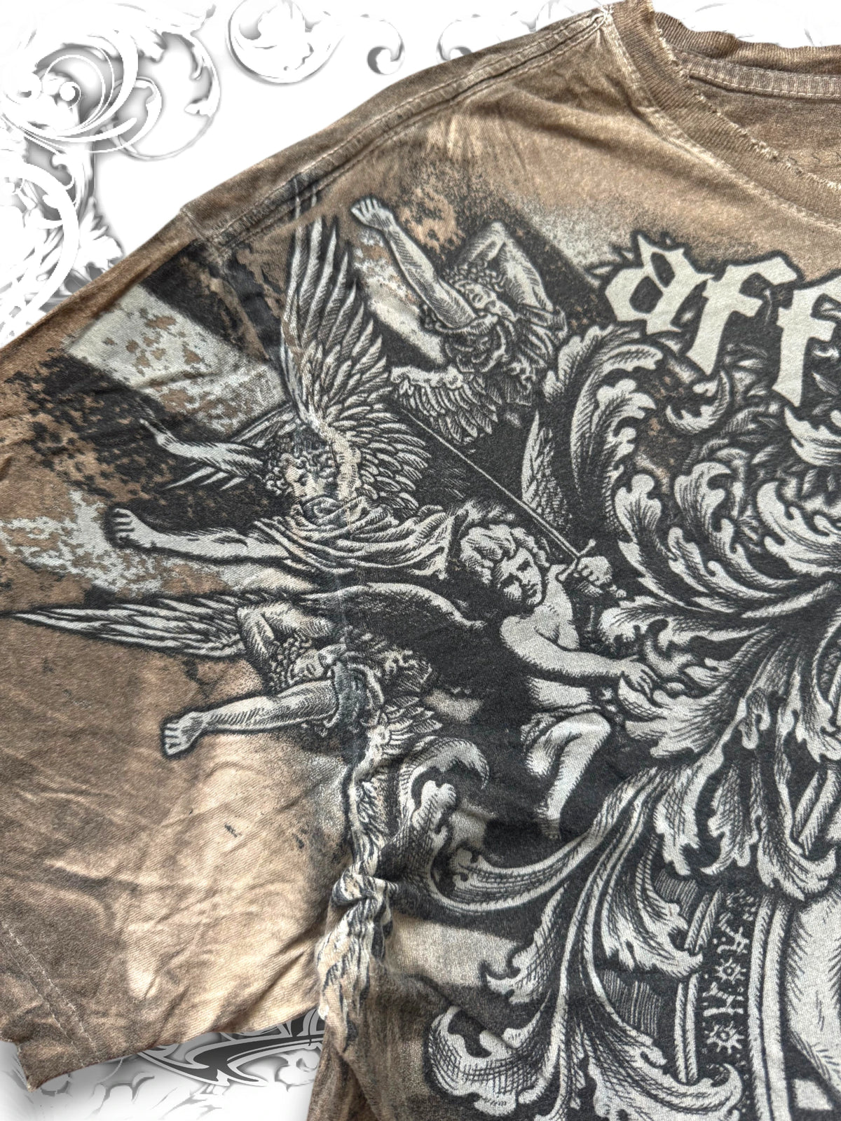 Affliction Grunge Washed 2000s T-Shirt