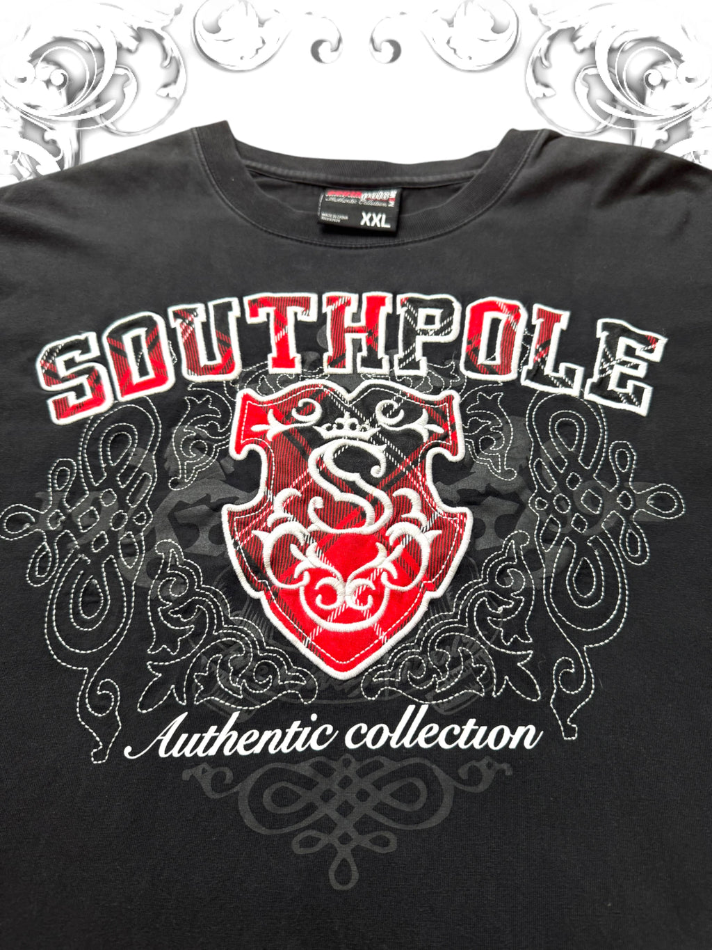 Southpole Plaids Premium Vintage Layered Longsleeve