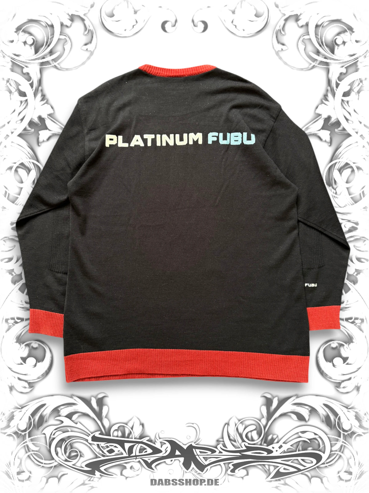 Platinum Fubu "Fat Albert & Cosby Kids" Blue Knitted Vintage Sweater