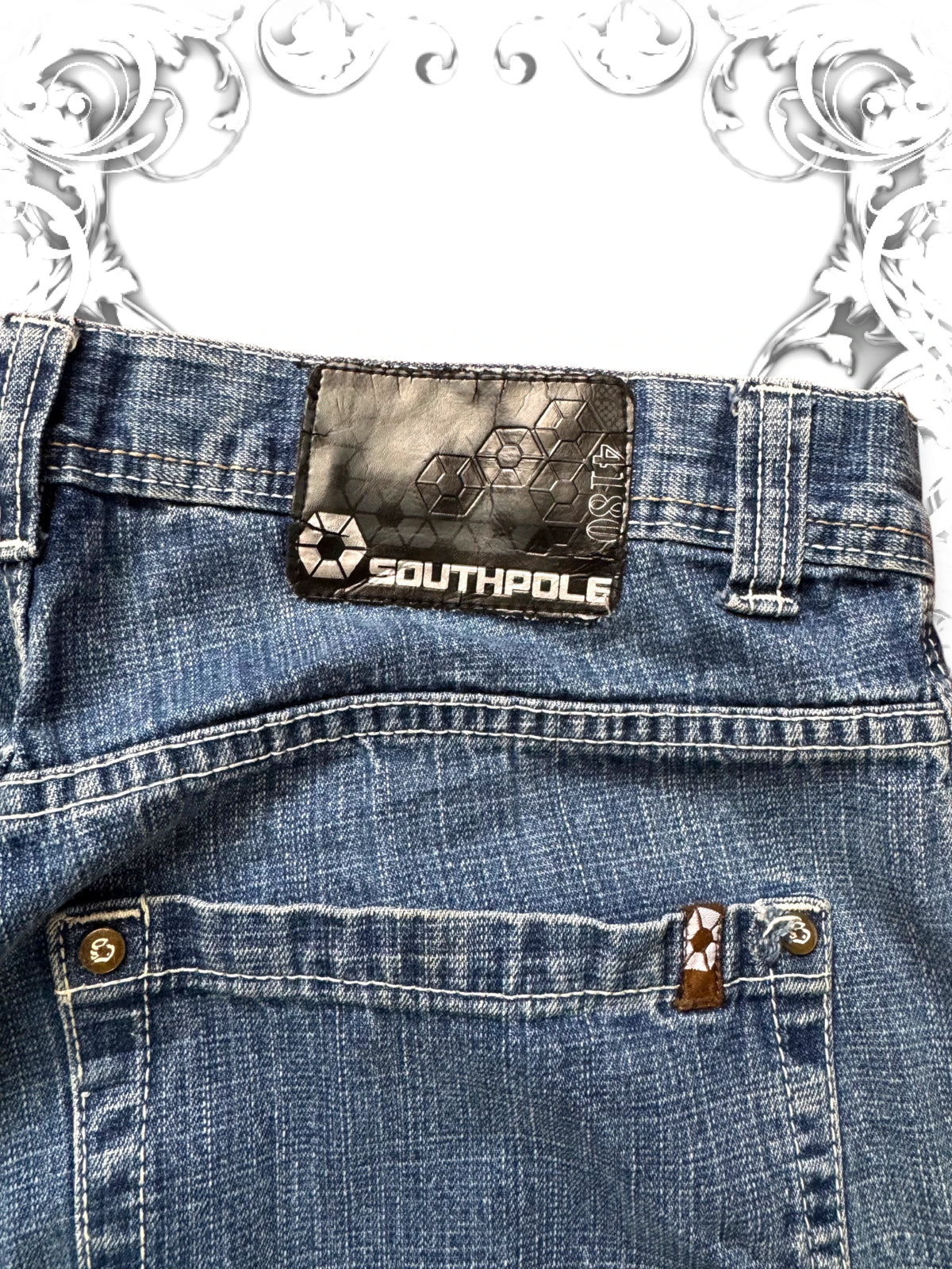 Southpole Brown Tab 2000s Jeans