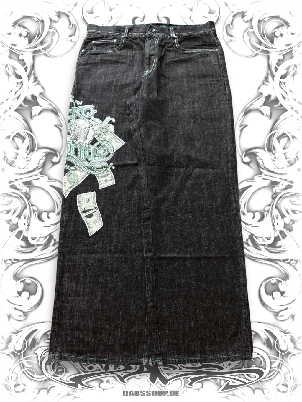 Ecko Unltd. "Money, Power & Respect" Vintage Baggy Jeans