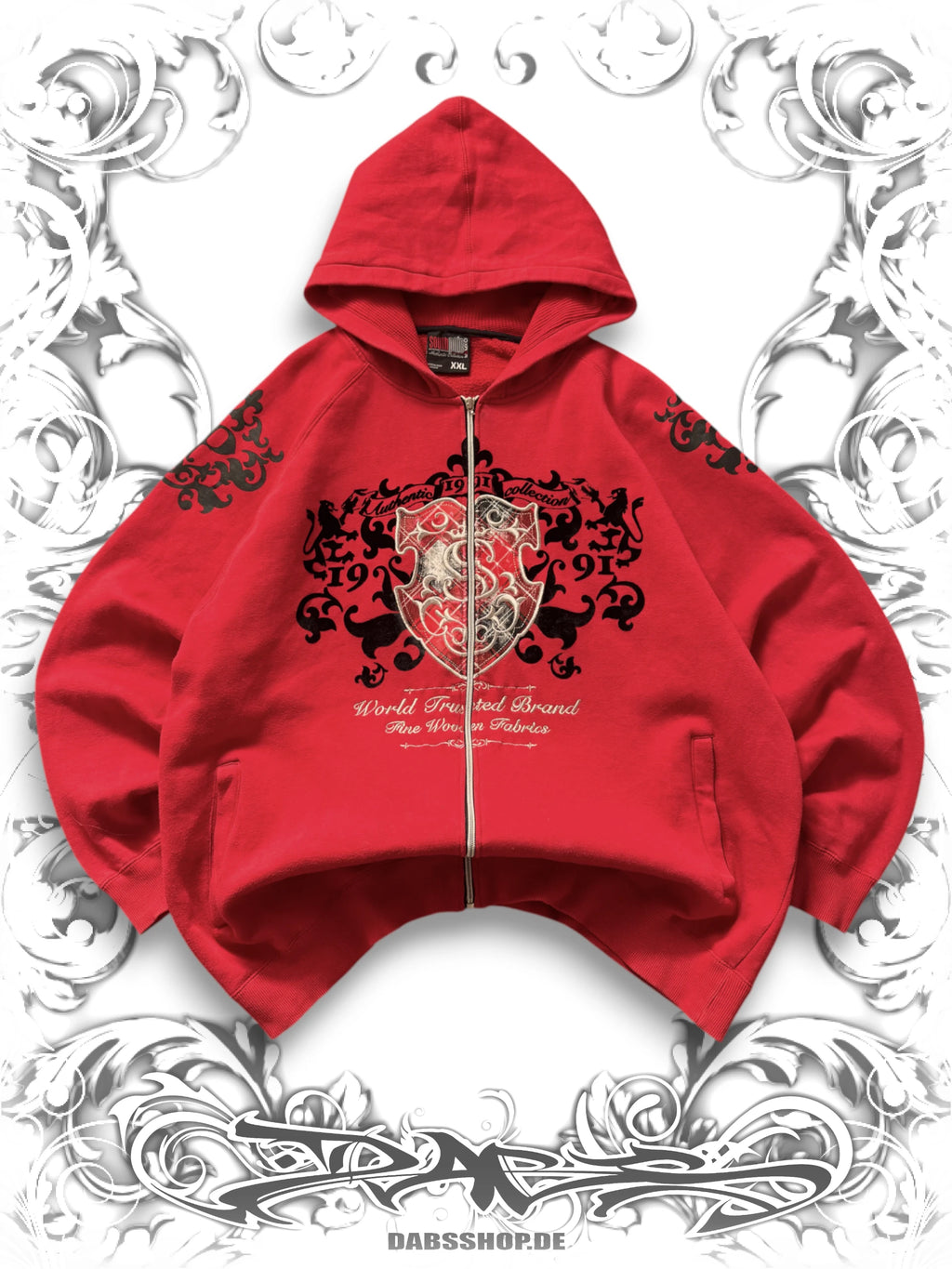 Southpole Plaids Premium Vintage Zip Hoodie