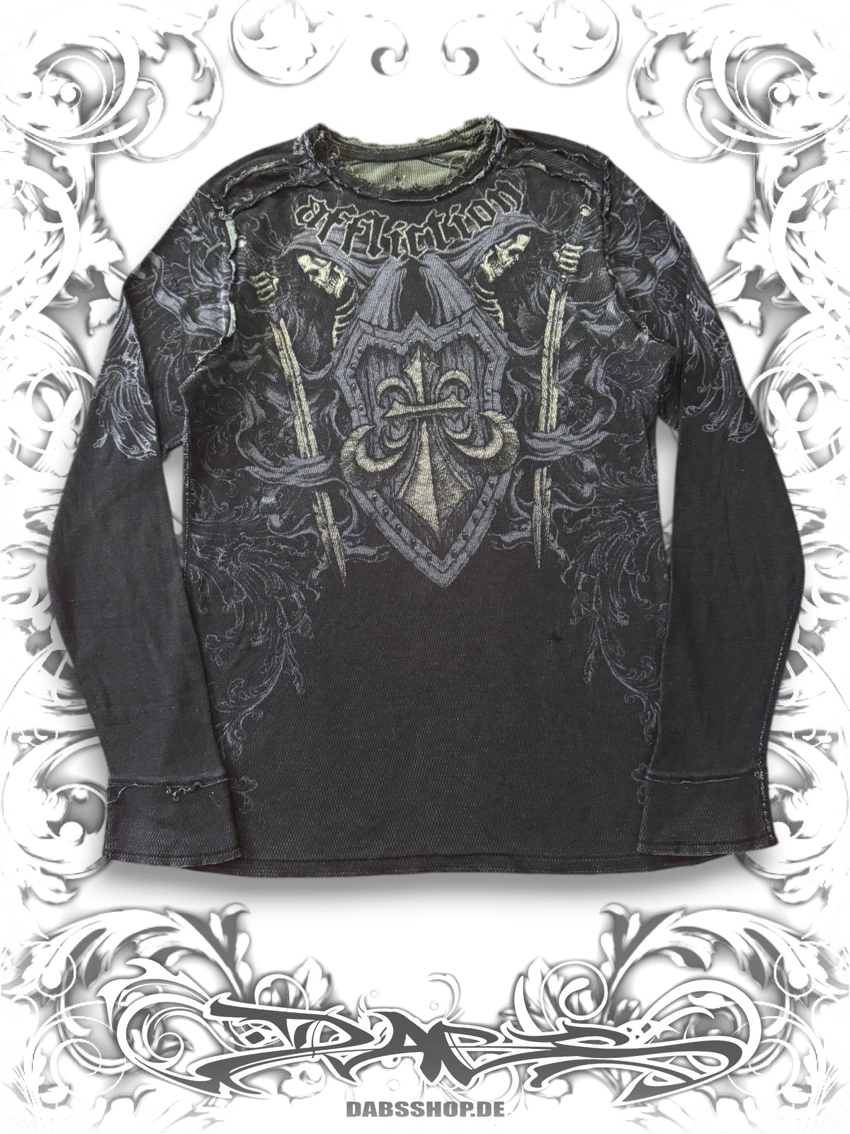 Affliction Grim Reapers Reversible Thermal Longsleeve