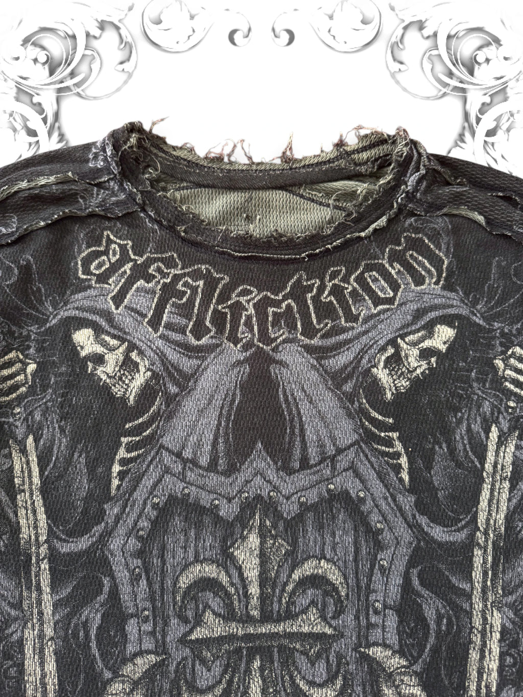 Affliction Grim Reapers Reversible Thermal Longsleeve