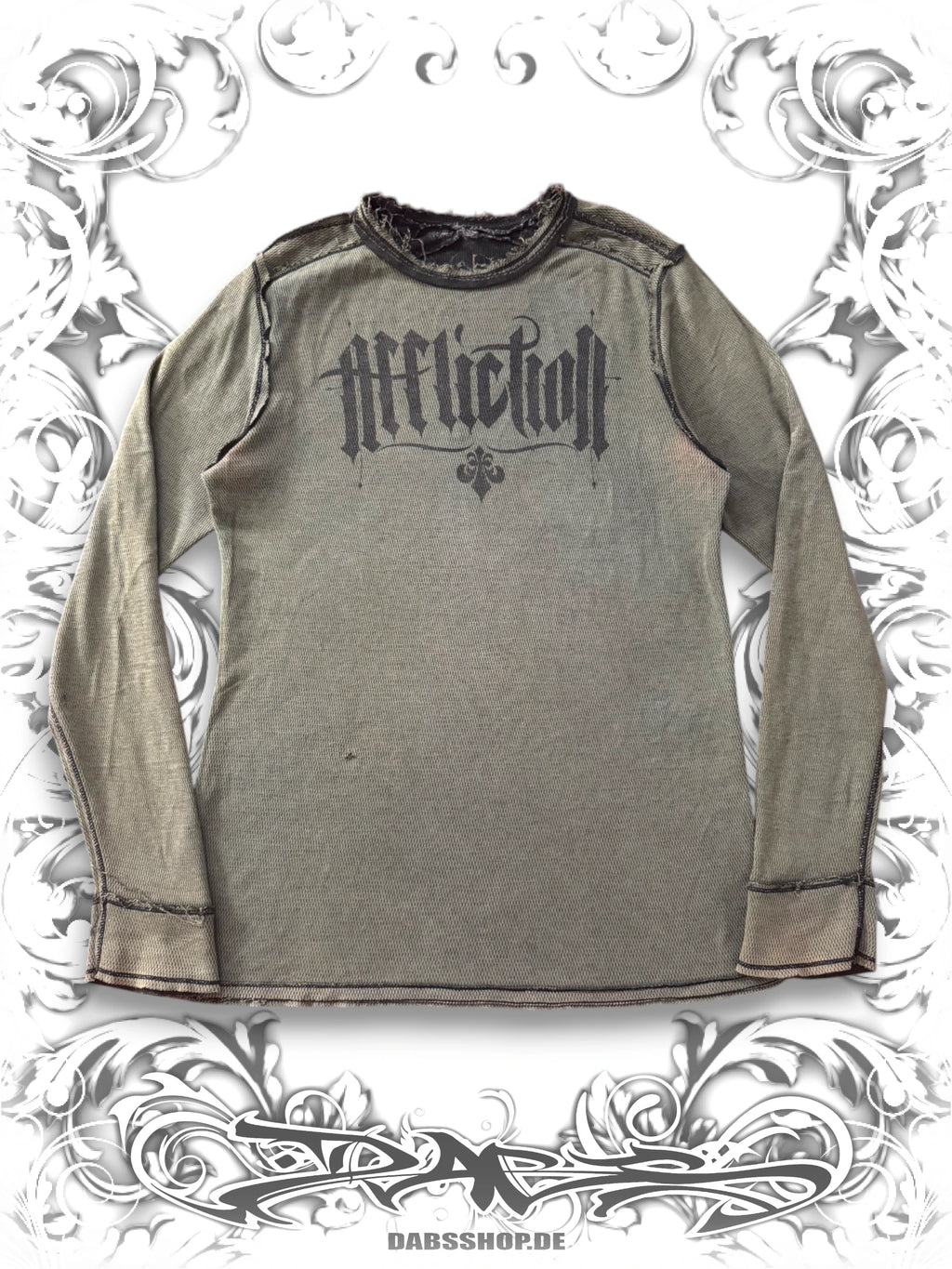 Affliction Grim Reapers Reversible Thermal Longsleeve