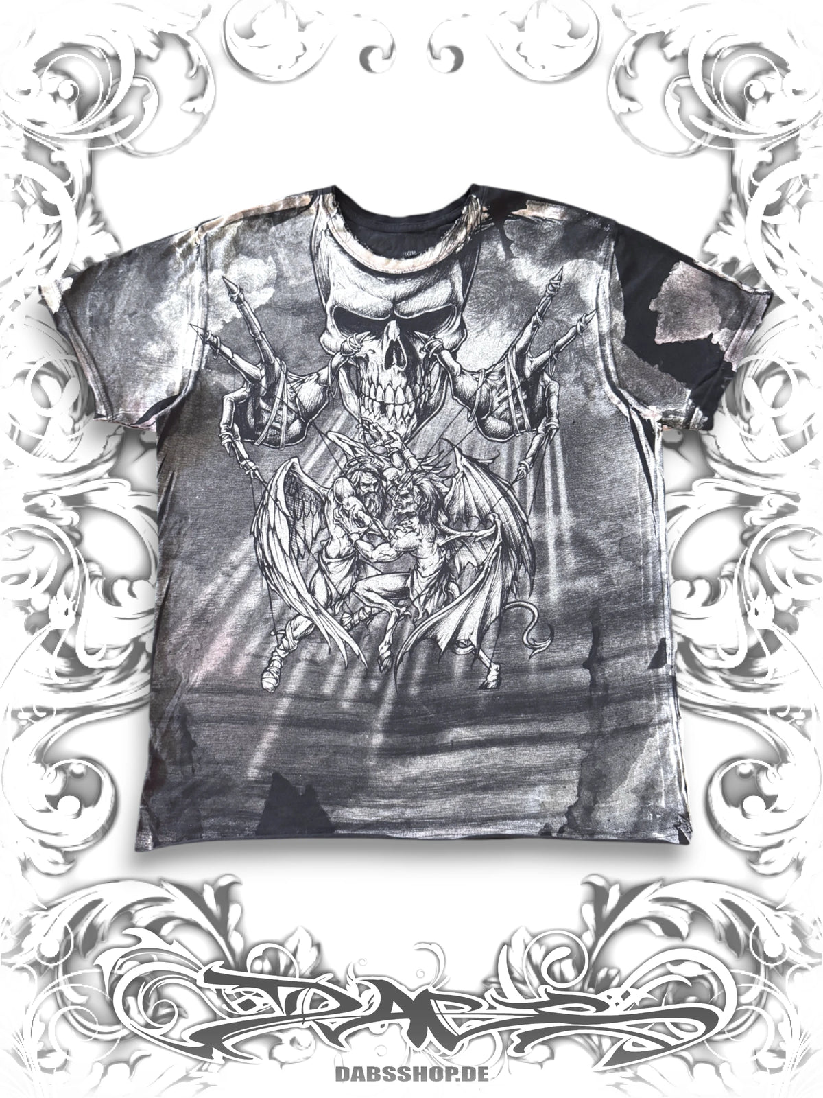 Affliction 2000s Puppet Master Grunge T-Shirt