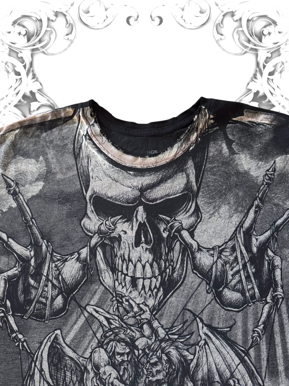 Affliction 2000s Puppet Master Grunge T-Shirt