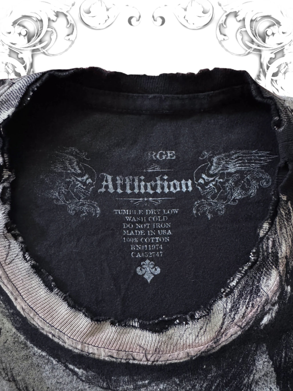 Affliction 2000s Puppet Master Grunge T-Shirt