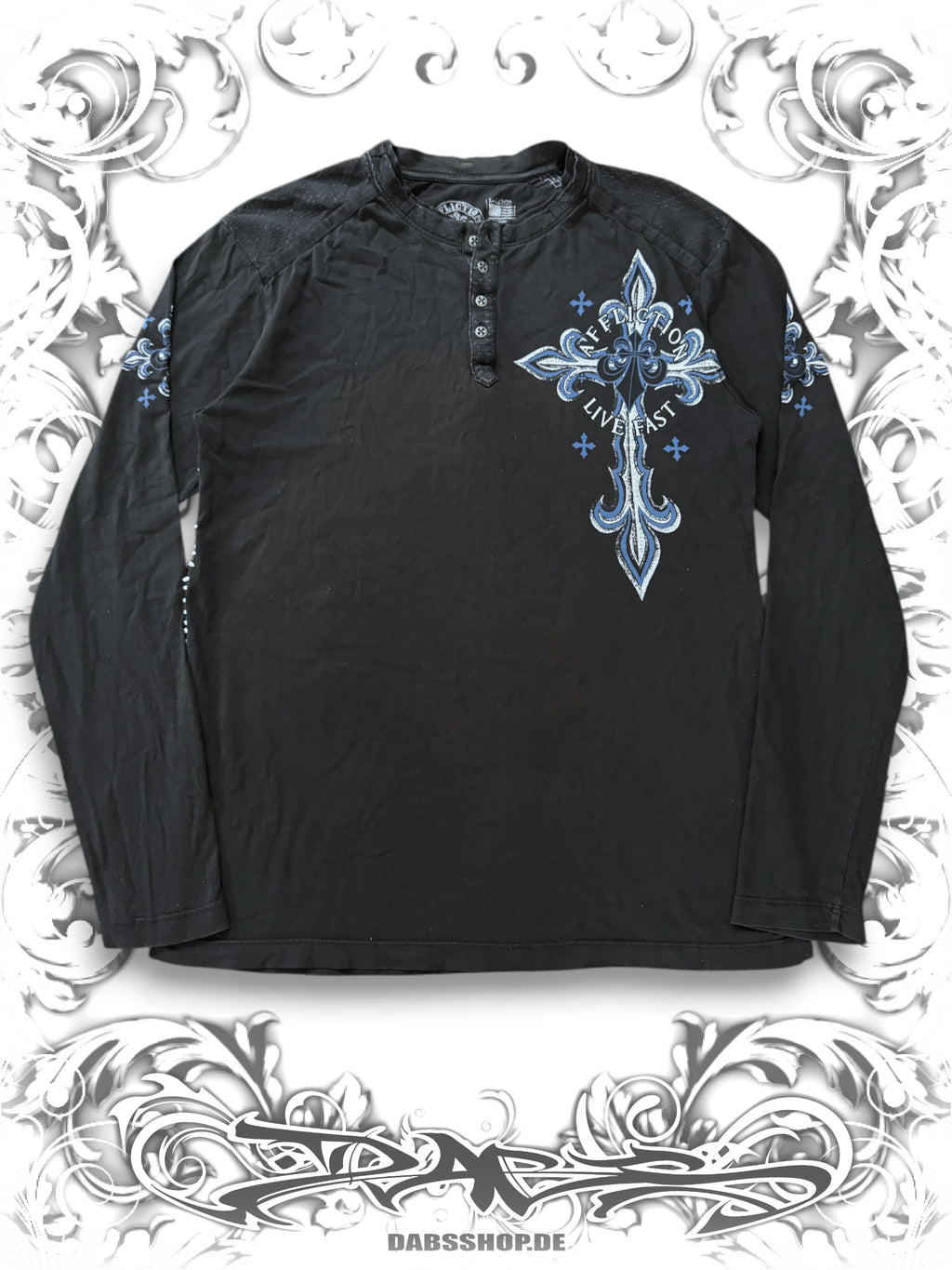 Affliction Winged Tribal 2000s Longsleeve