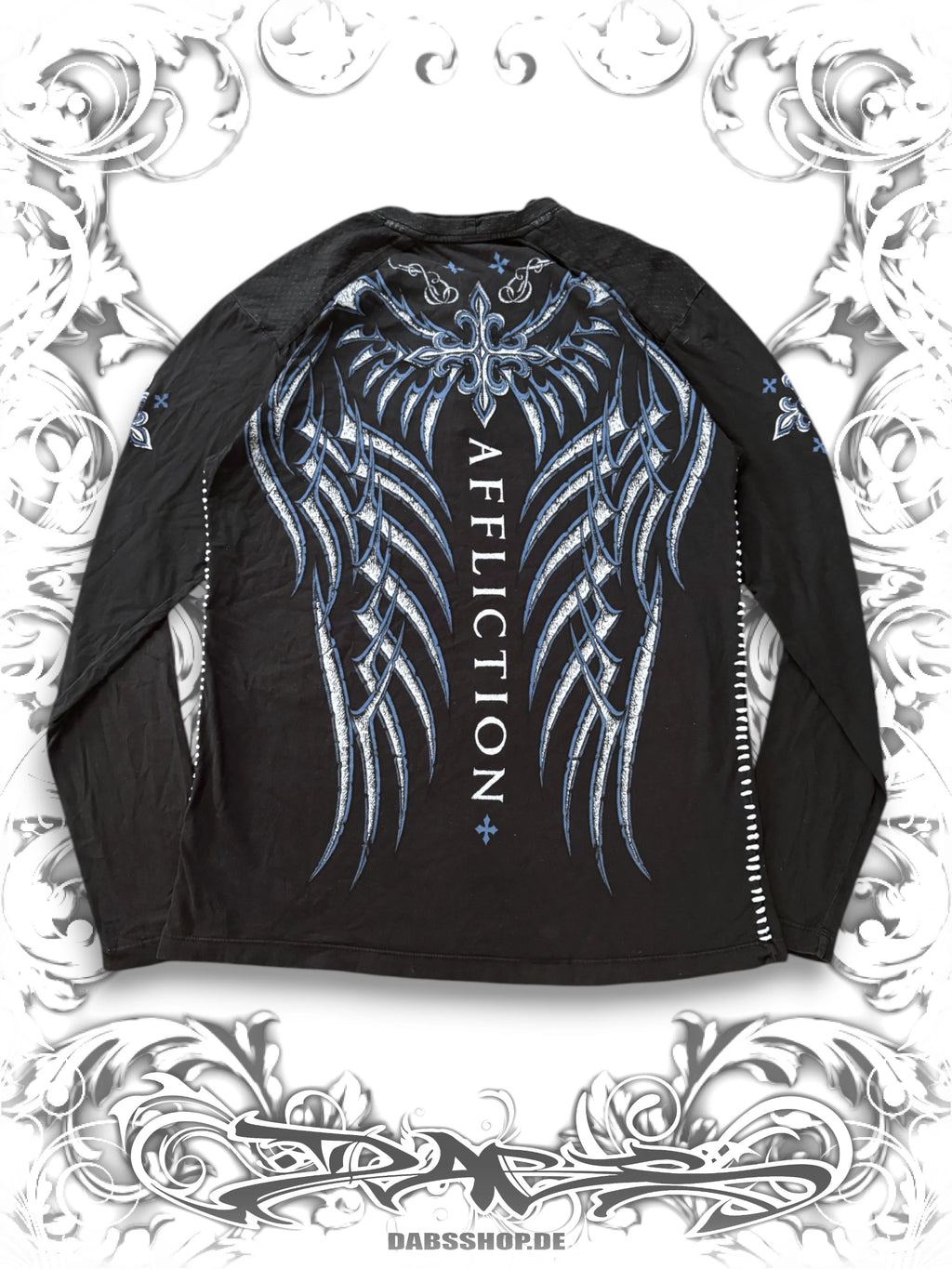 Affliction Winged Tribal 2000s Longsleeve