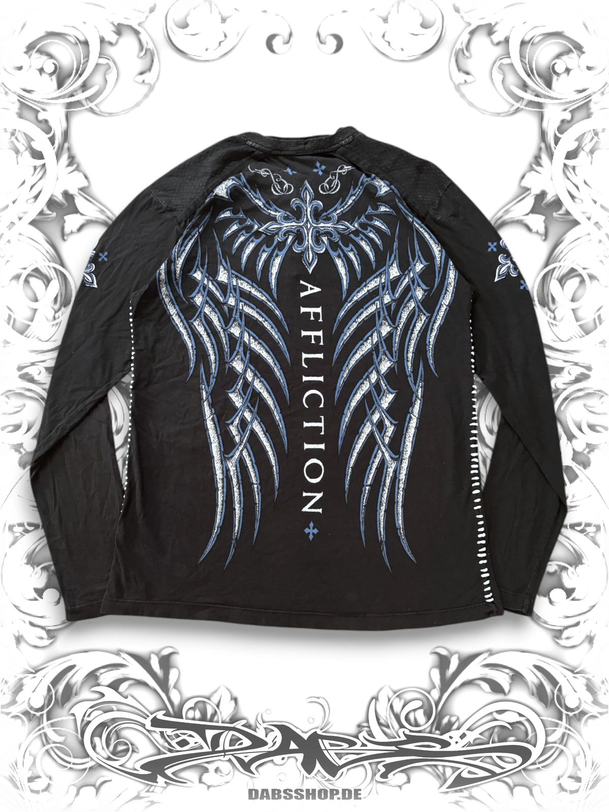 Affliction Winged Tribal 2000s Longsleeve