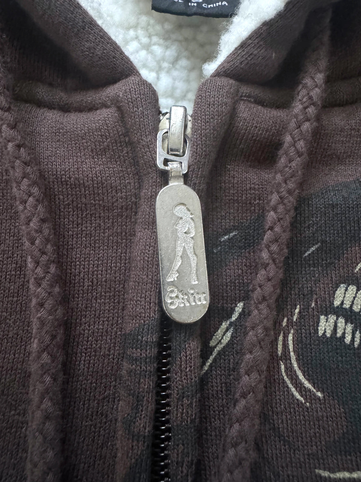Skin Industries Embroidered 2000s Zip Hoodie