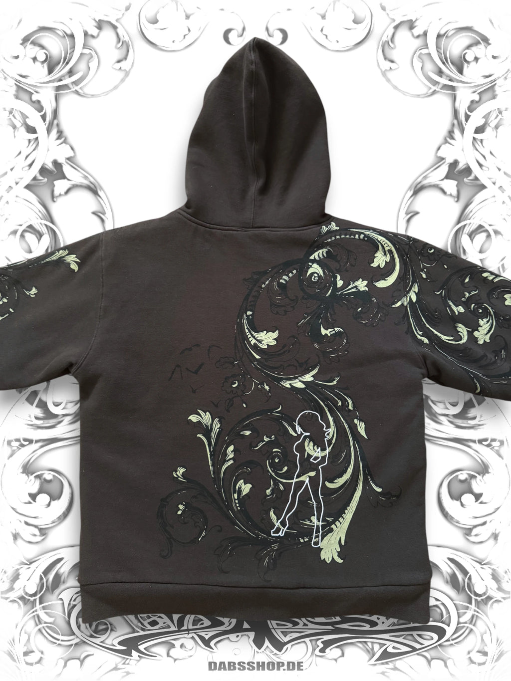 Skin Industries Embroidered 2000s Zip Hoodie