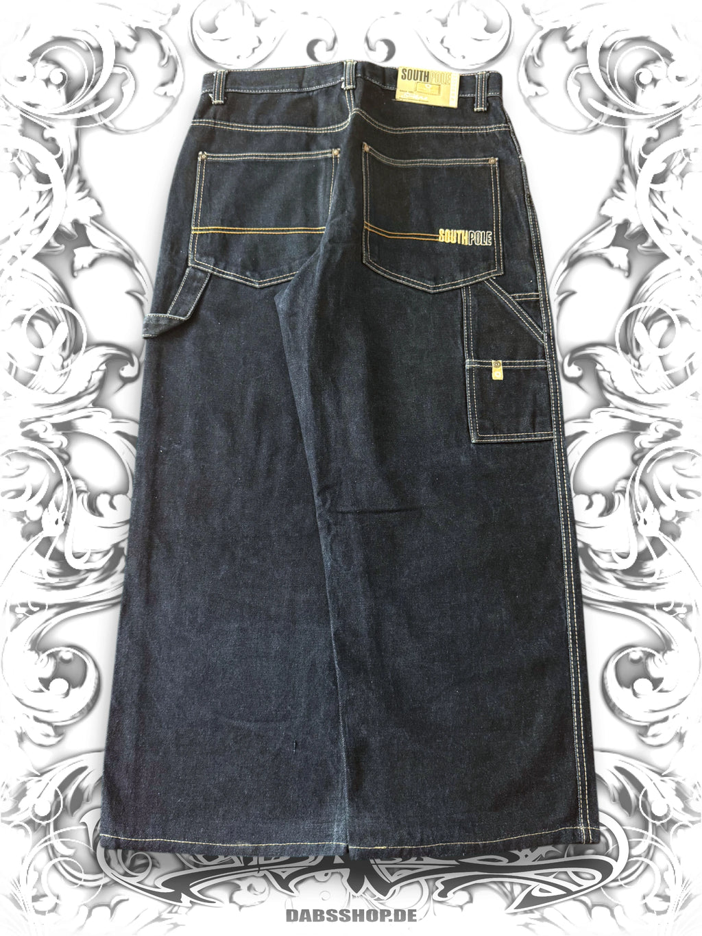 Southpole Tan Tab 2000s Hip Hop Baggy Jeans