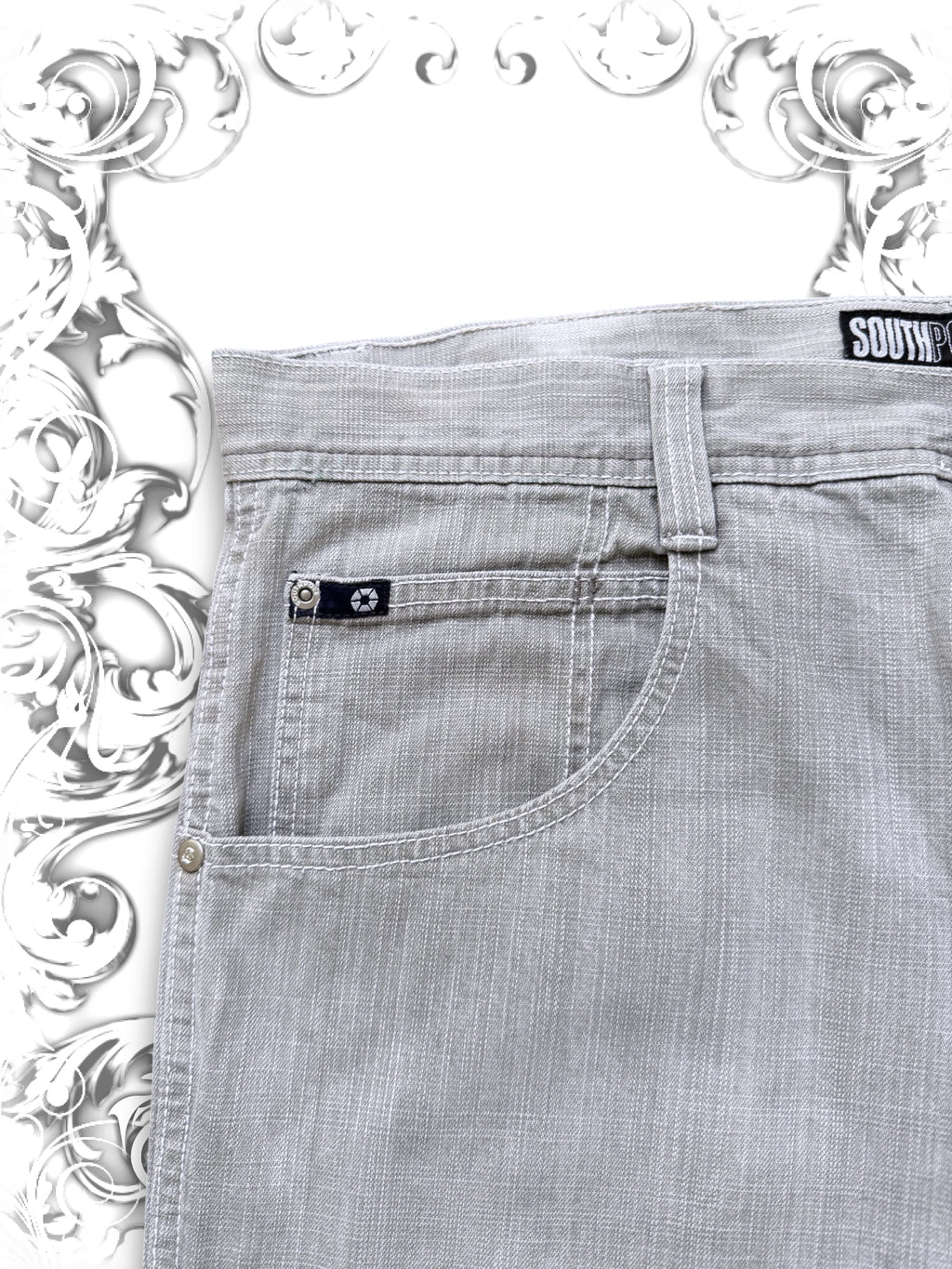 Southpole Navy Tab Jesse Pinkman Baggy Jeans