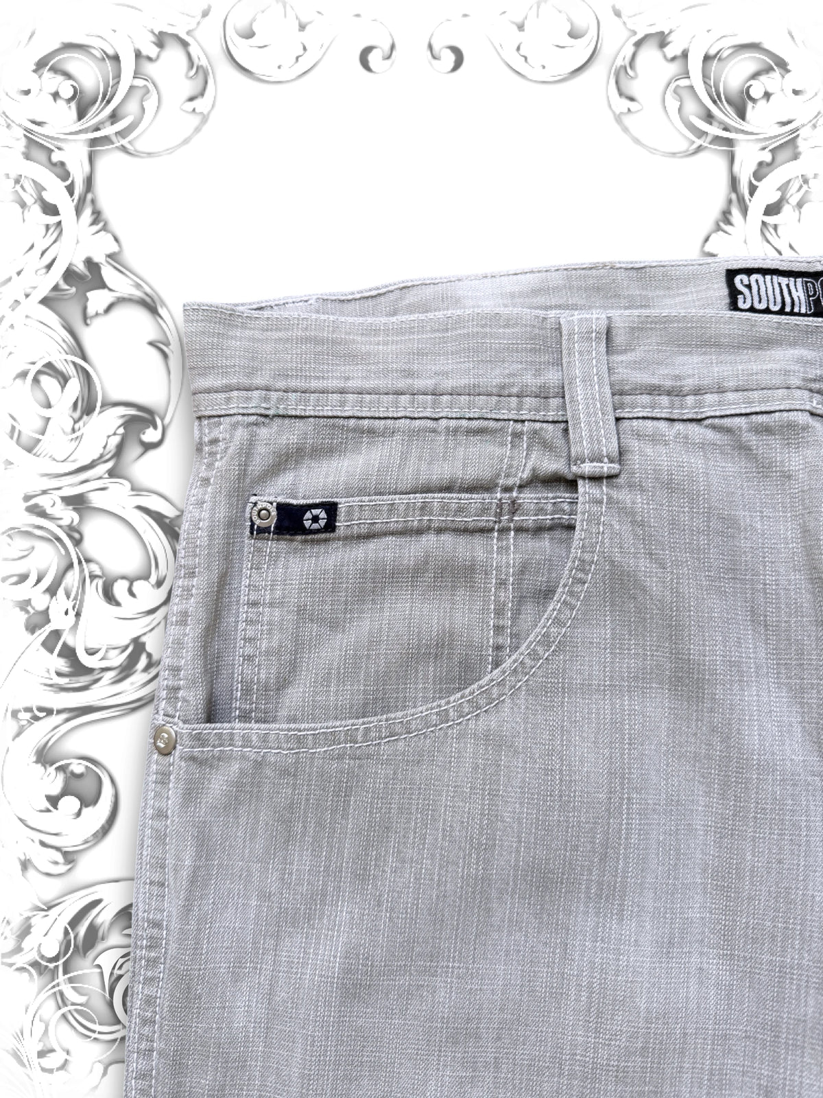 Southpole Navy Tab Jesse Pinkman Baggy Jeans
