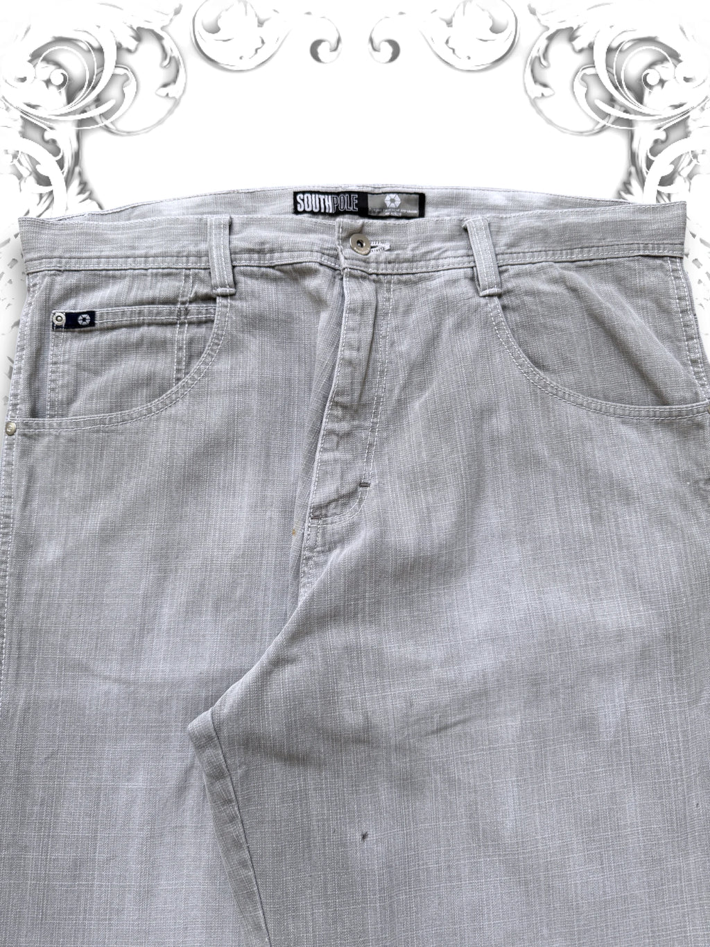 Southpole Navy Tab Jesse Pinkman Baggy Jeans