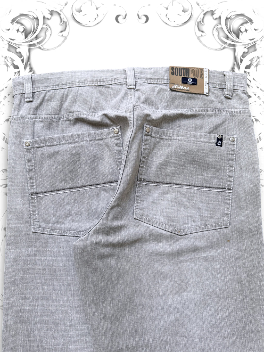 Southpole Navy Tab Jesse Pinkman Baggy Jeans