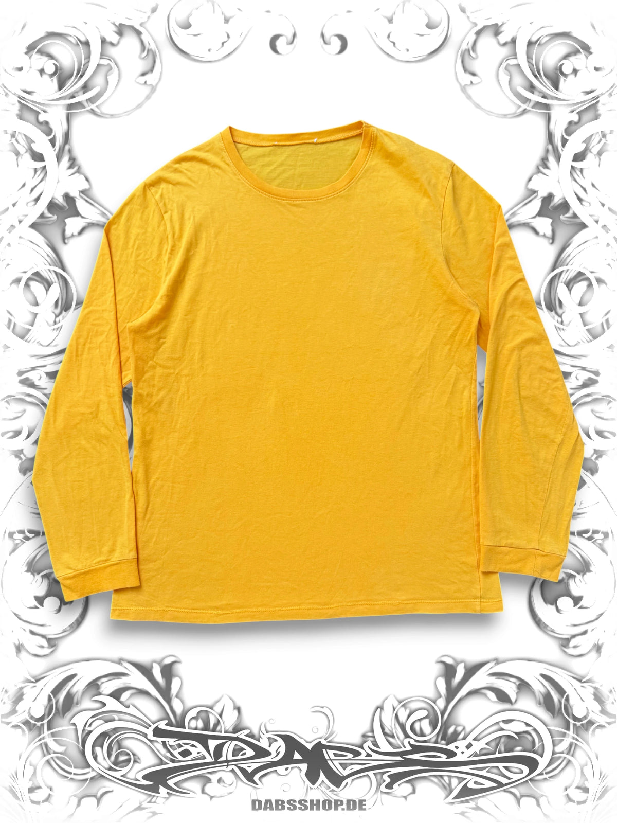 Yellow Basic 2000s Jesse Pinkman Style Longsleeve