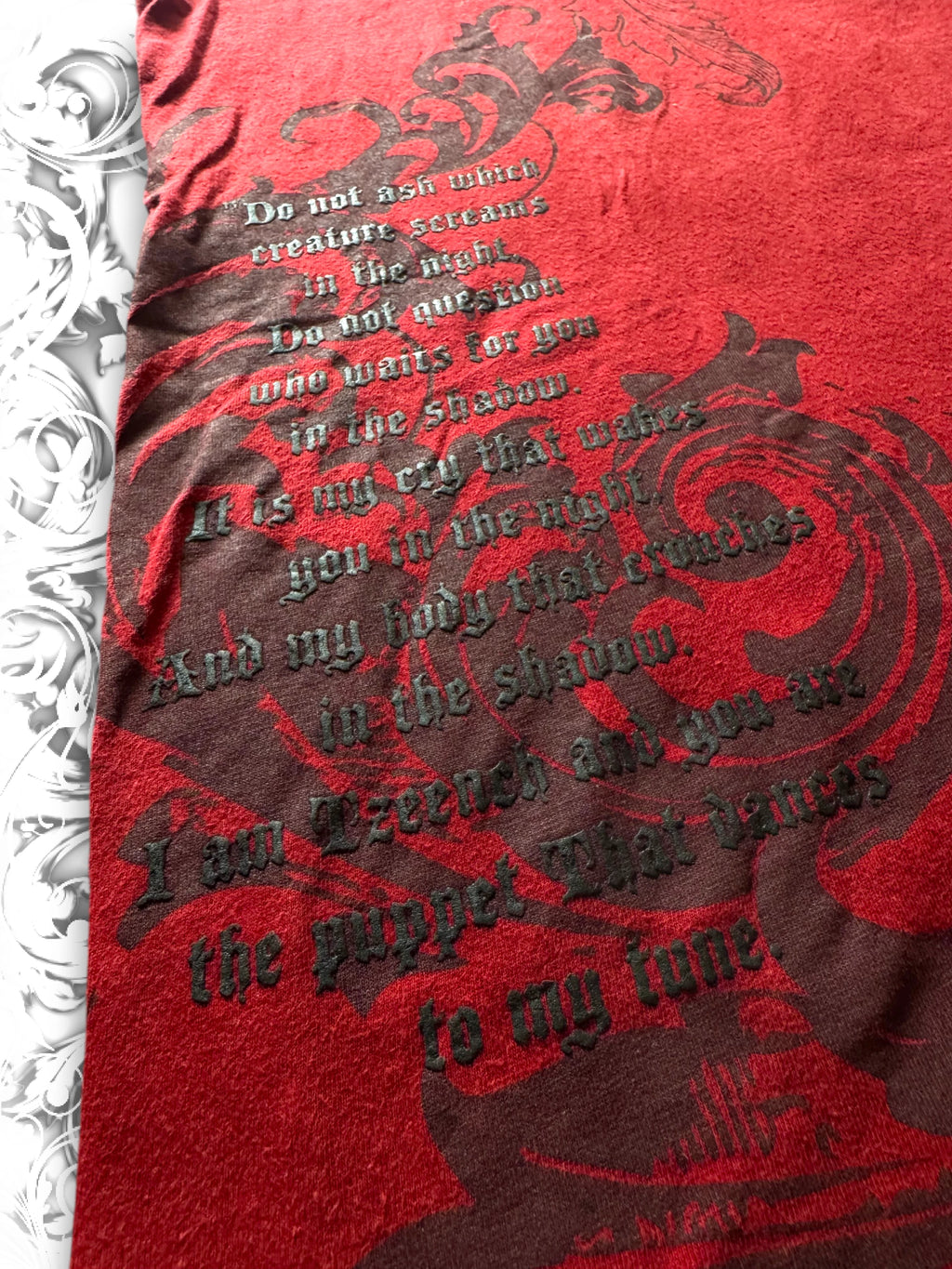 Imperious Embellished Cross Grunge Shirt Warhammer 40k Verse