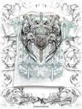 Konflic Grunge Swords AOP T-Shirt
