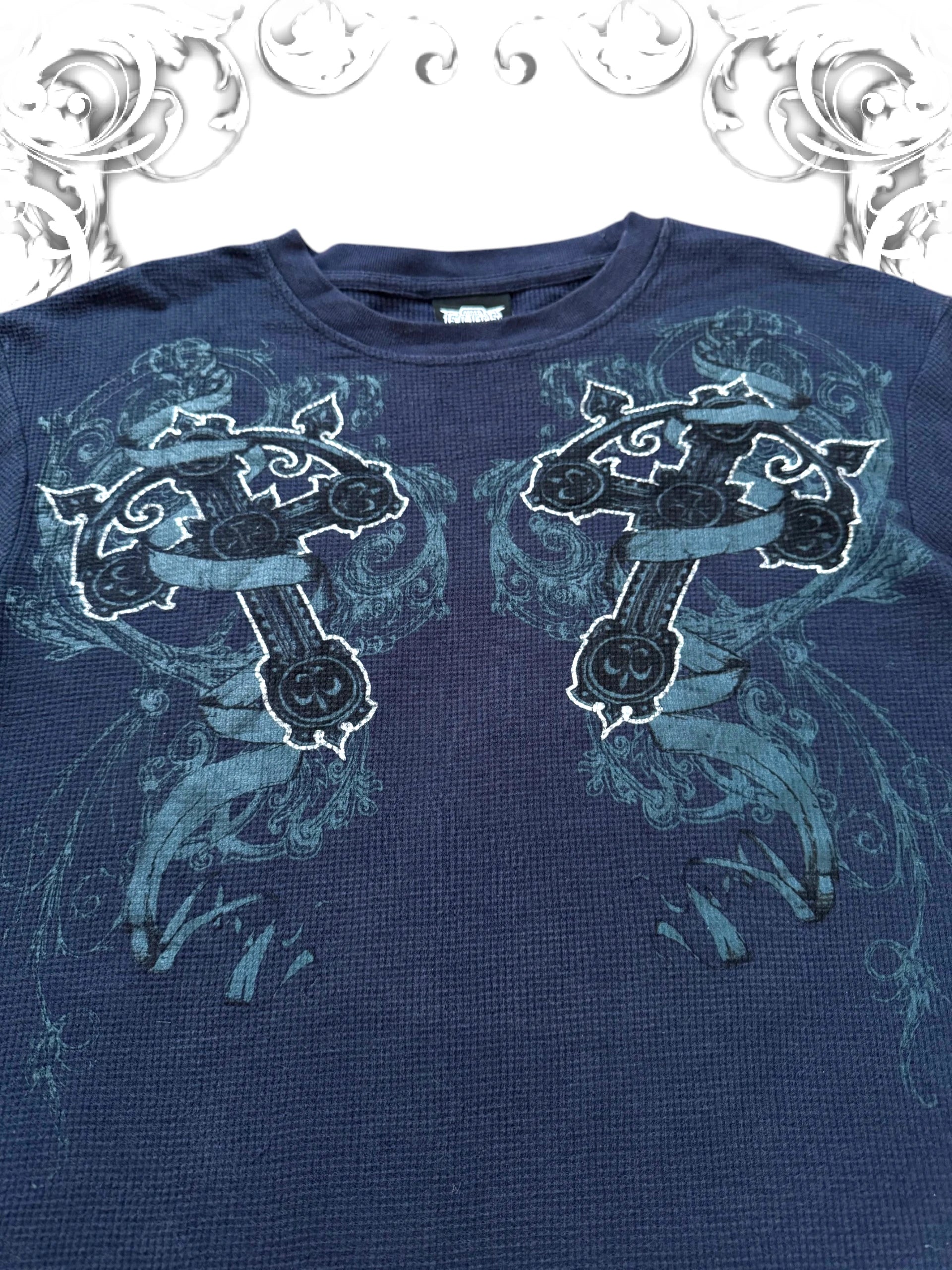 MMA Elite Grunge Crosses Longsleeve