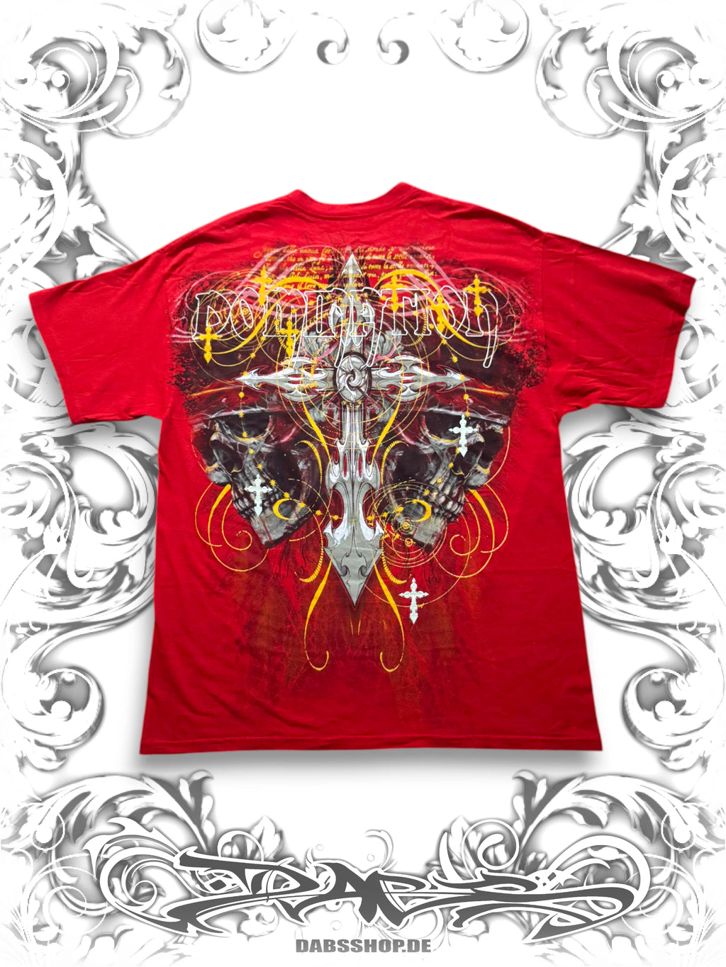 MMA Elite Grunge Skull T-Shirt