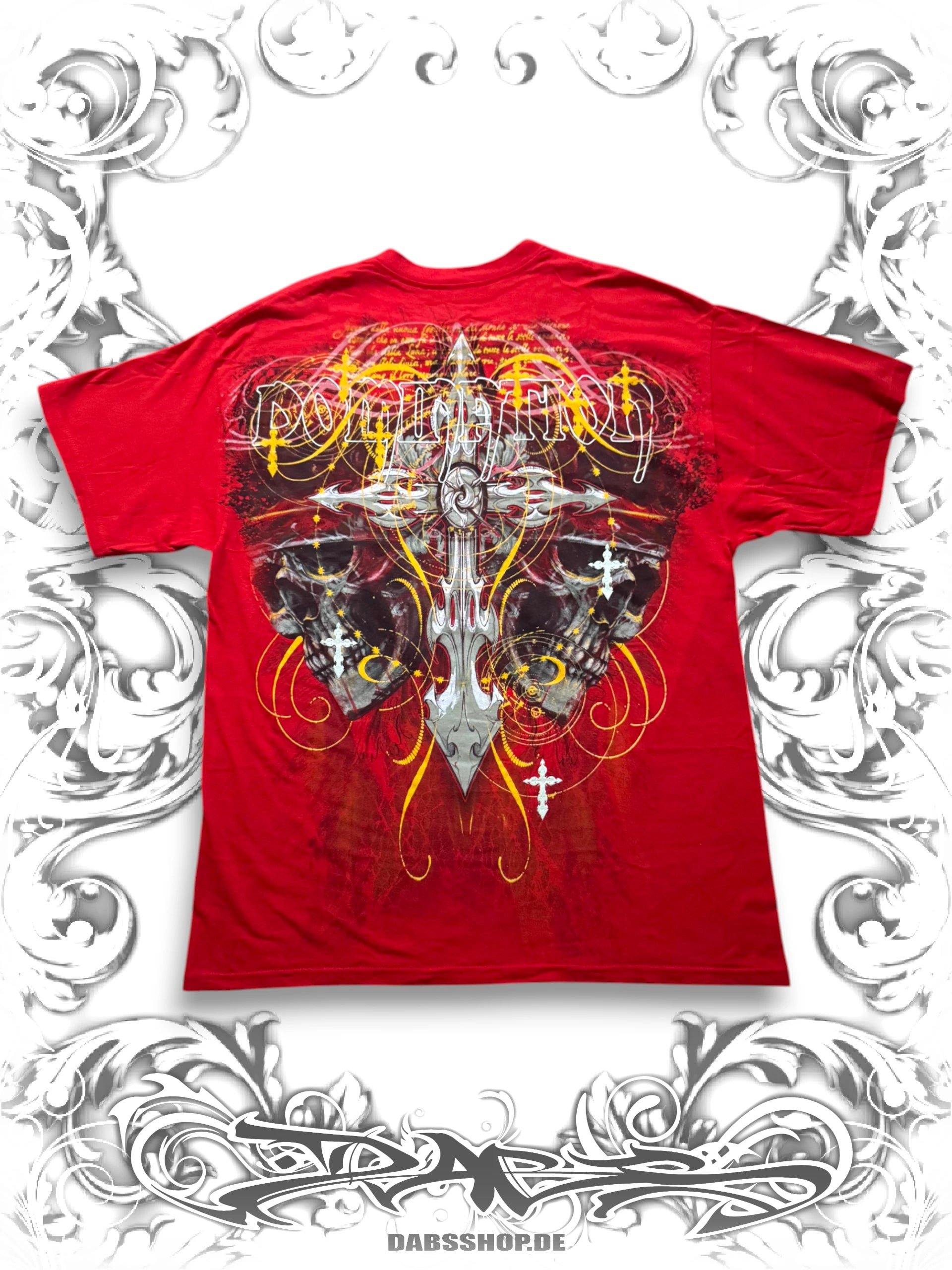 MMA Elite Grunge Skull T-Shirt