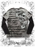 MMA Elite Original UFC Tag Grunge Layered Longsleeve