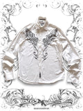 Southpole Premium Buttoned Shirt with Wing Embroidery