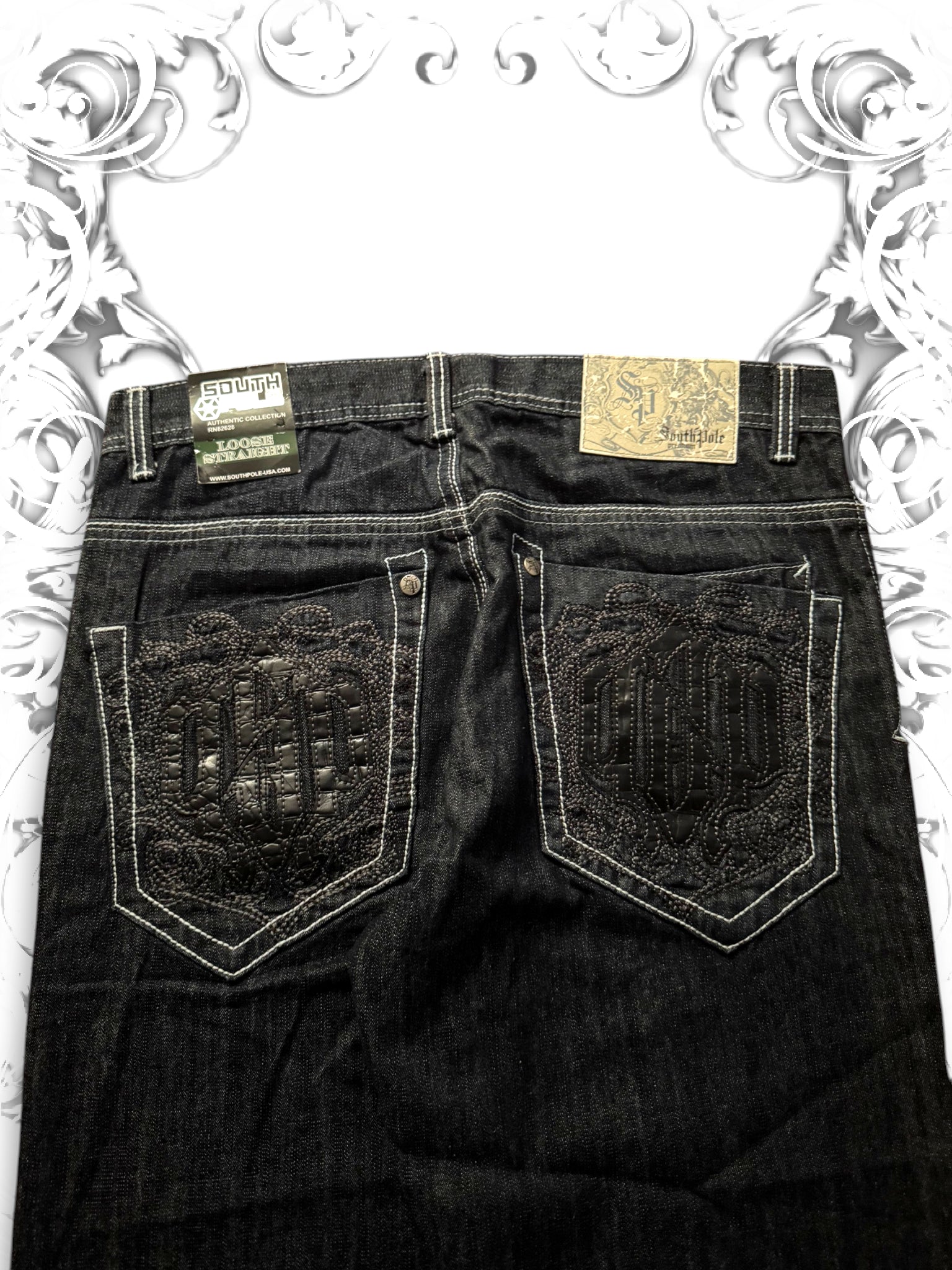Southpole Premium Embroidered Deadstock Pants